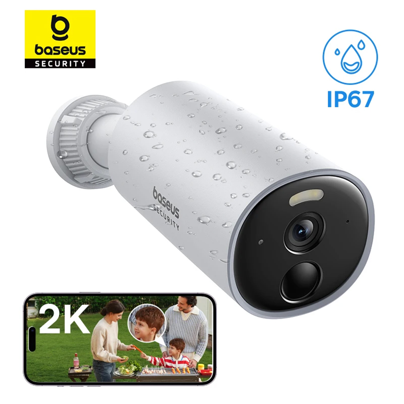Eufy Camera E220 - Baseus Security B1 กล้องกลางแจ้ง 2K ไร้สาย