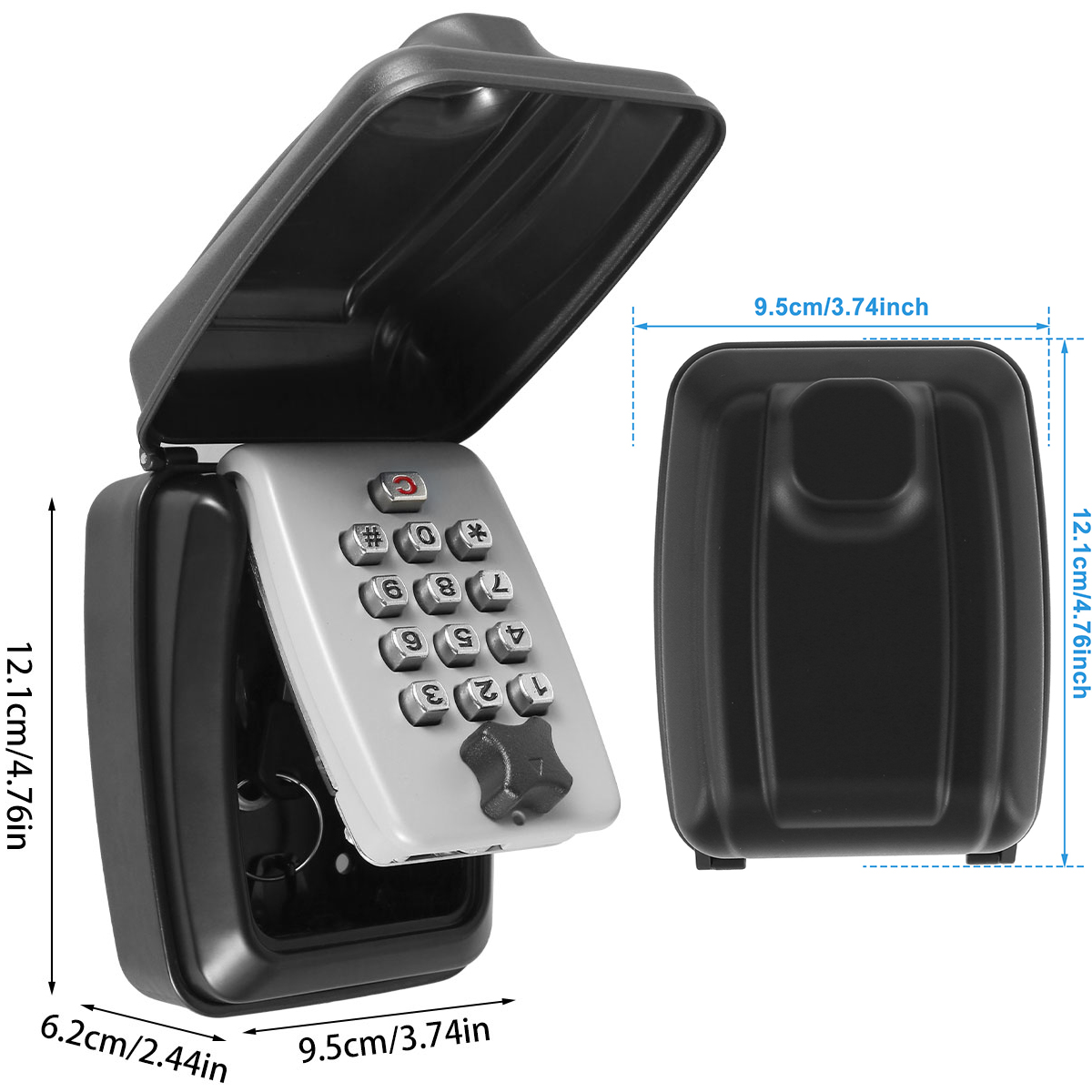 กล่องล็อคกุญแจ Wall-Mount Secr - Home Security Items บทวิจารณ์และราคา