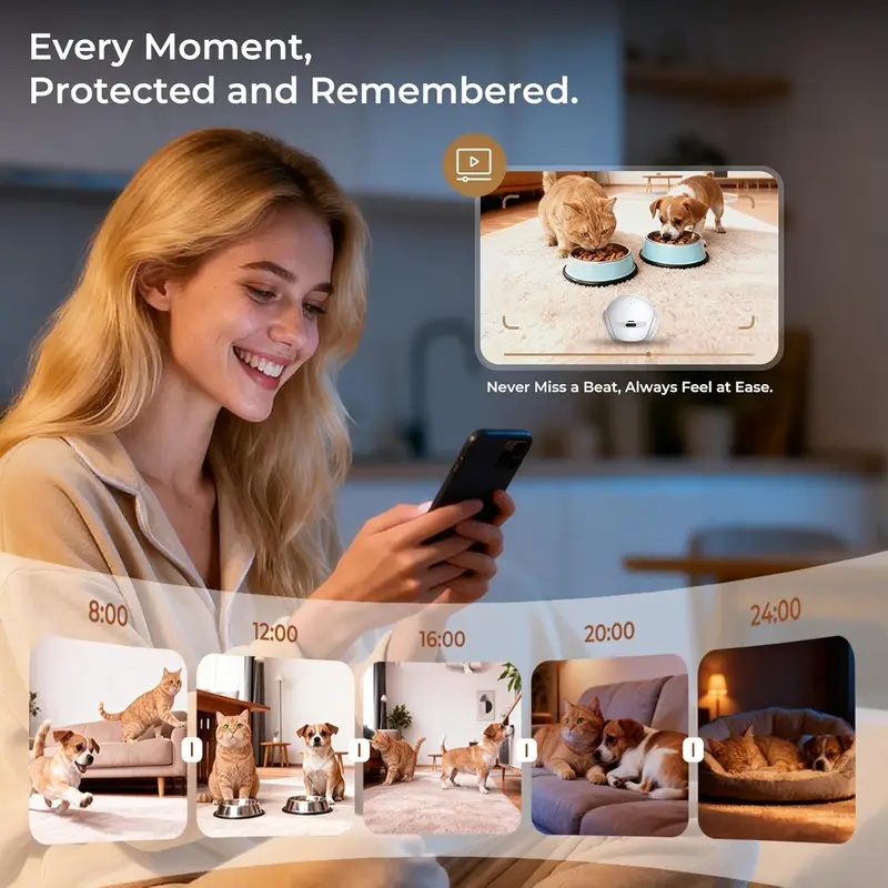 กล้องหุ่นยนต์สัตว์เลี้ยงในร่มแ - Home Security Robot บทวิจารณ์และราคา