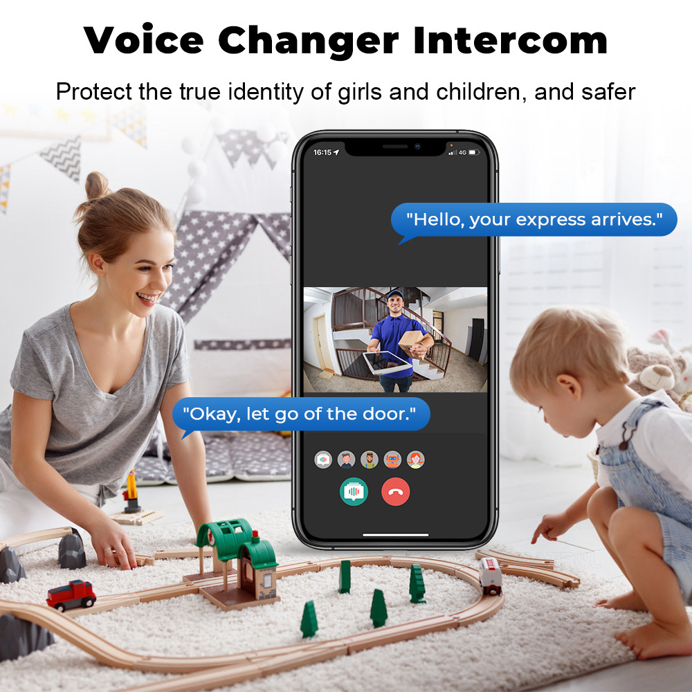 Tuya WiFi Video Doorbell ไร้สา - Home Security Front Door Camera บทวิจารณ์และราคา