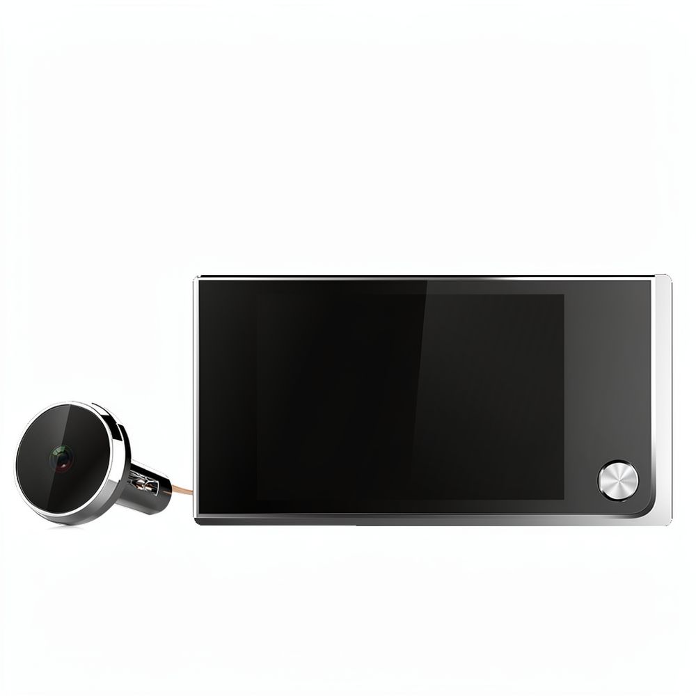 กล้องตาแมวอิเล็กทรอนิกส์ หน้าจ - Home Security Front Door Camera บทวิจารณ์และราคา