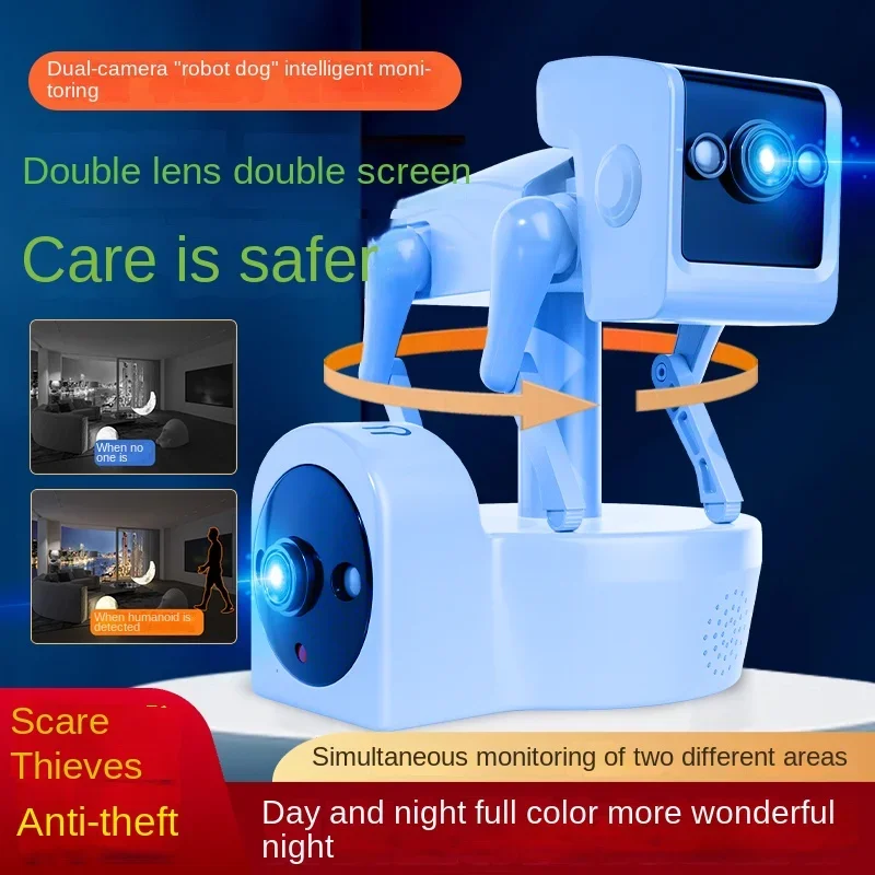 2MP กล้อง IP กล้องไร้สาย Home  - Home Security Robot บทวิจารณ์และราคา