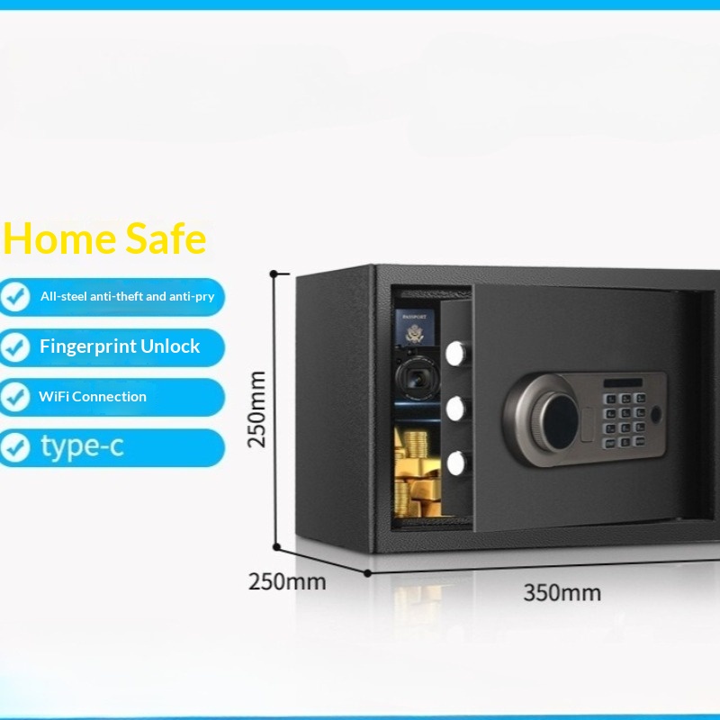 ตู้เซฟอิเล็กทรอนิกส์ขนาดเล็ก 2 - Home Security Box บทวิจารณ์และราคา