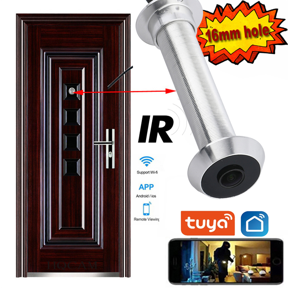 กล้องตาแมว LED 1080P 2MP พร้อม - Home Security Front Door Camera บทวิจารณ์และราคา