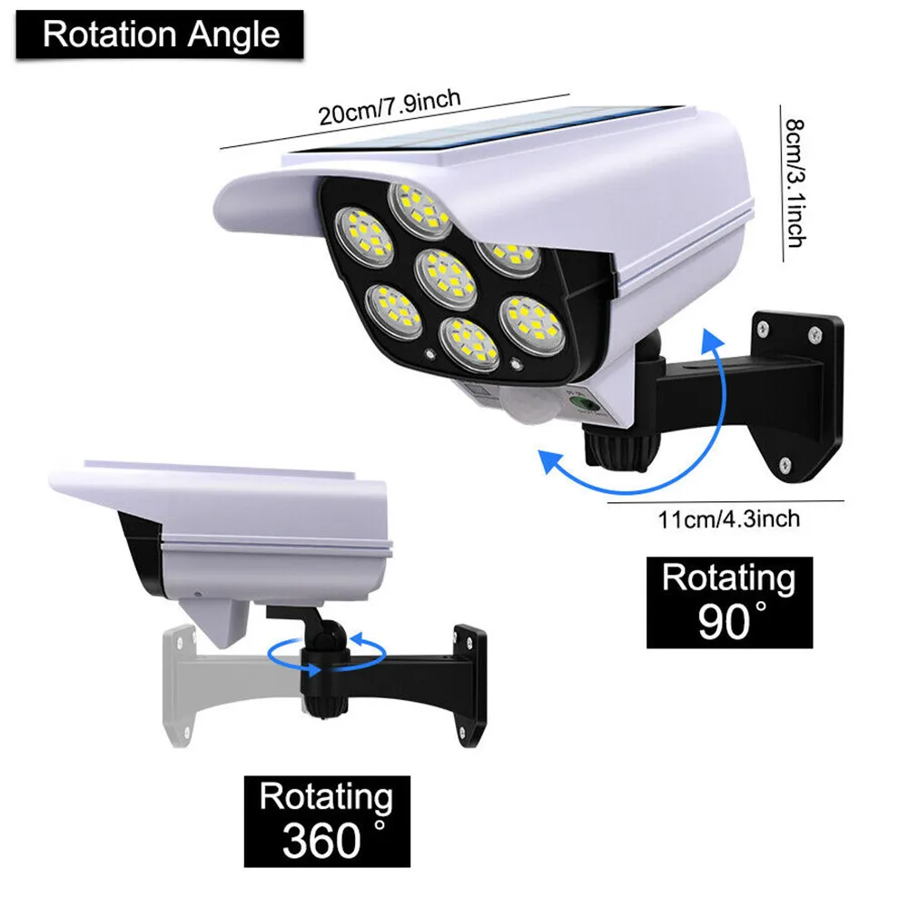 กลางแจ้งพลังงานแสงอาทิตย์ Ligh - Home Security Items บทวิจารณ์และราคา