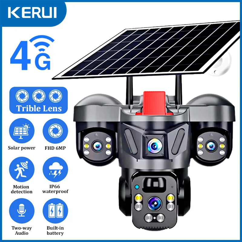 KERUI V380 Pro PTZ กลางแจ้ง 6M - Home Security Items บทวิจารณ์และราคา