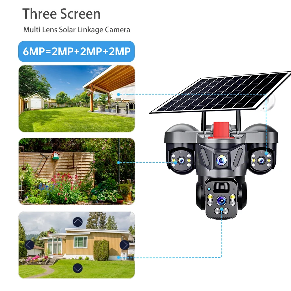 KERUI V380 Pro PTZ กลางแจ้ง 6M - Home Security Items บทวิจารณ์และราคา