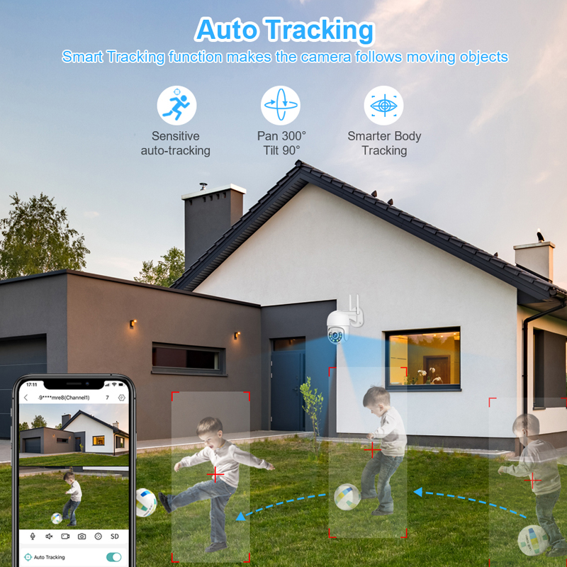 สมาร์ 3MP กล้องวงจรปิดไร้สายระ - Home Security Items บทวิจารณ์และราคา